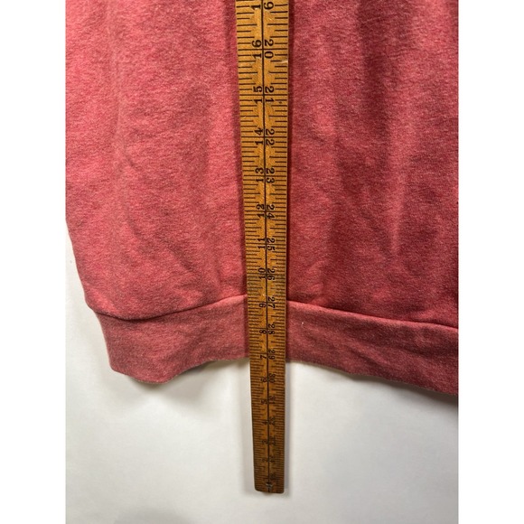 The Black Dog Sweatshirt Men's L Red‎ Quarter Zip Long Sleeve - Picture 2 of 10